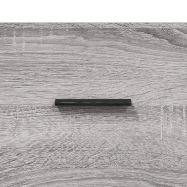 vidaXL Παπουτσοθήκη Γκρι Sonoma 102x35x55cm από Επεξεργασμένο Ξύλο