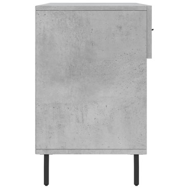 vidaXL Παπουτσοθήκη Γκρι Σκυρ. 102x35x55cm από Επεξεργασμένο Ξύλο
