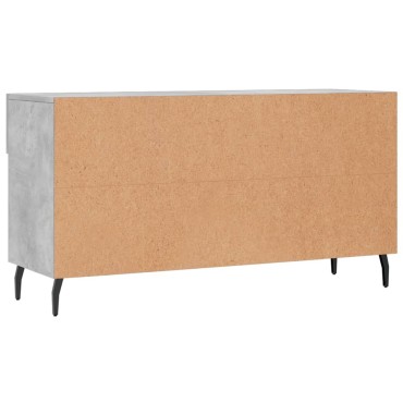 vidaXL Παπουτσοθήκη Γκρι Σκυρ. 102x35x55cm από Επεξεργασμένο Ξύλο