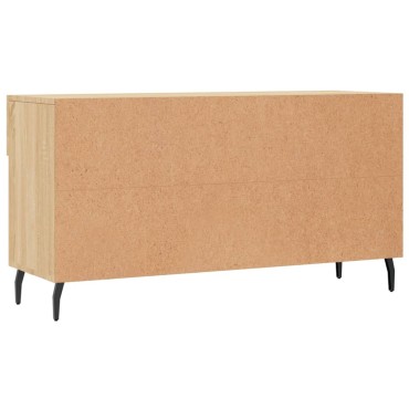 vidaXL Παπουτσοθήκη Sonoma Δρυς 102x35x55cm από Επεξεργασμένο Ξύλο