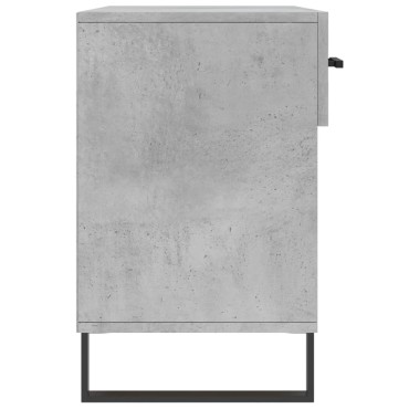 vidaXL Παπουτσοθήκη Γκρι Σκυρ. 102x35x55cm από Επεξεργασμένο Ξύλο