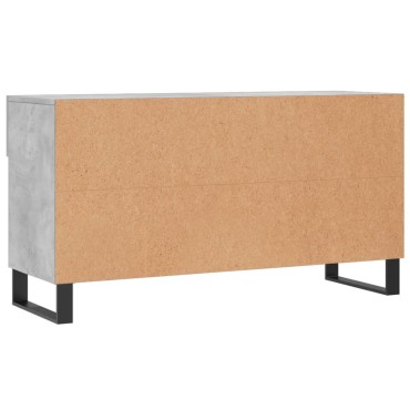 vidaXL Παπουτσοθήκη Γκρι Σκυρ. 102x35x55cm από Επεξεργασμένο Ξύλο