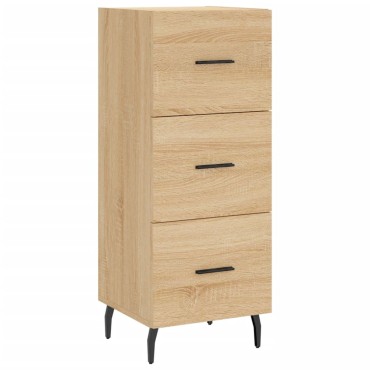 vidaXL Ντουλάπι Sonoma Δρυς 34,5x34x90cm από Επεξεργασμένο Ξύλο 1 τεμ.