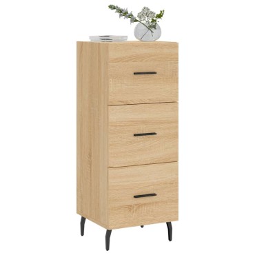 vidaXL Ντουλάπι Sonoma Δρυς 34,5x34x90cm από Επεξεργασμένο Ξύλο 1 τεμ.