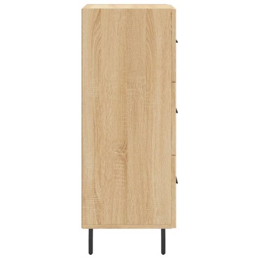 vidaXL Ντουλάπι Sonoma Δρυς 34,5x34x90cm από Επεξεργασμένο Ξύλο 1 τεμ.