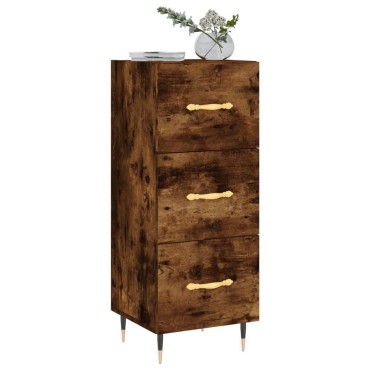 vidaXL Ντουλάπι Καπνιστή Δρυς 34,5x34x90cm Επεξεργασμένο Ξύλο 1 τεμ.