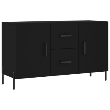vidaXL Ντουλάπι Μαύρο 100x36x60cm από Επεξεργασμένο Ξύλο 1 τεμ.