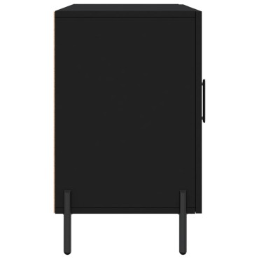 vidaXL Ντουλάπι Μαύρο 100x36x60cm από Επεξεργασμένο Ξύλο 1 τεμ.