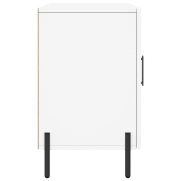 vidaXL Ντουλάπι Λευκό 100x36 x60cm Επεξεργασμένο Ξύλο 1 τεμ.