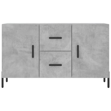 vidaXL Ντουλάπι Γκρι Σκυροδέματος 100x36x60cm Επεξεργασμένο Ξύλο 1 τεμ.