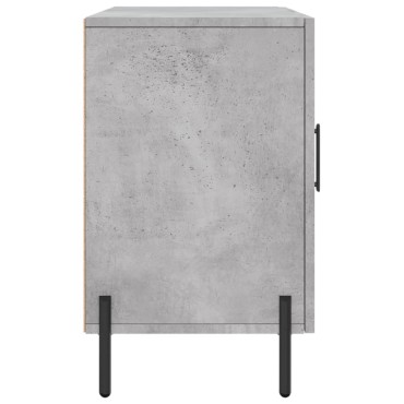 vidaXL Ντουλάπι Γκρι Σκυροδέματος 100x36x60cm Επεξεργασμένο Ξύλο 1 τεμ.