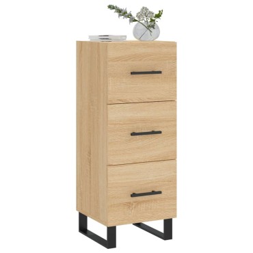 vidaXL Ντουλάπι Sonoma Δρυς 34,5x34x90cm από Επεξεργασμένο Ξύλο 1 τεμ.