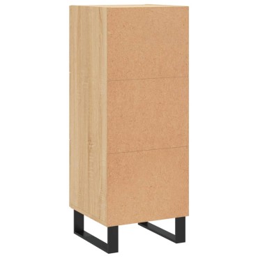 vidaXL Ντουλάπι Sonoma Δρυς 34,5x34x90cm από Επεξεργασμένο Ξύλο 1 τεμ.