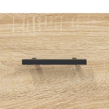 vidaXL Ντουλάπι Sonoma Δρυς 34,5x34x90cm από Επεξεργασμένο Ξύλο 1 τεμ.