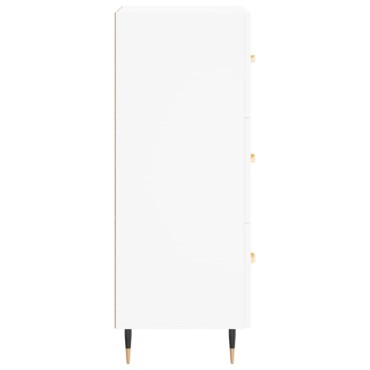 vidaXL Ντουλάπι Λευκό 34,5x34x90cm από Επεξεργασμένο Ξύλο 1 τεμ.