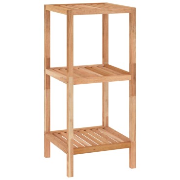 vidaXL Ραφιέρα Μπάνιου 36x36x79cm από Μασίφ Ξύλο Καρυδιάς 1 τεμ.