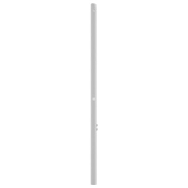 vidaXL Κεφαλάρι Λευκό Μεταλλικό 112x3x90cm 1 τεμ.