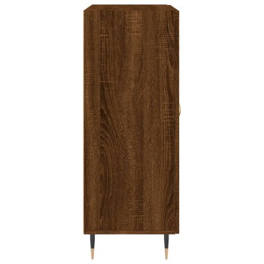 vidaXL Ντουλάπι Καφέ Δρυς 69,5x34x90cm Επεξεργασμένο Ξύλο 1 τεμ.