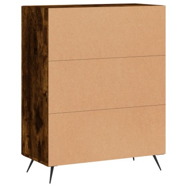 vidaXL Ντουλάπι Καπνιστή Δρυς 69,5x34x90cm Επεξεργασμένο Ξύλο 1 τεμ.