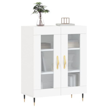 vidaXL Ντουλάπι Λευκό 69,5x34x90cm από Επεξεργασμένο Ξύλο 1 τεμ.