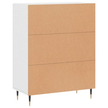 vidaXL Ντουλάπι Λευκό 69,5x34x90cm από Επεξεργασμένο Ξύλο 1 τεμ.