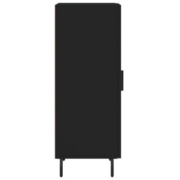 vidaXL Ντουλάπι Μαύρο 34,5x34x90cm από Επεξεργασμένο Ξύλο 1 τεμ.