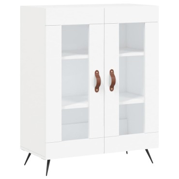 vidaXL Ντουλάπι Λευκό 69,5x34x90cm από Επεξεργασμένο Ξύλο 1 τεμ.