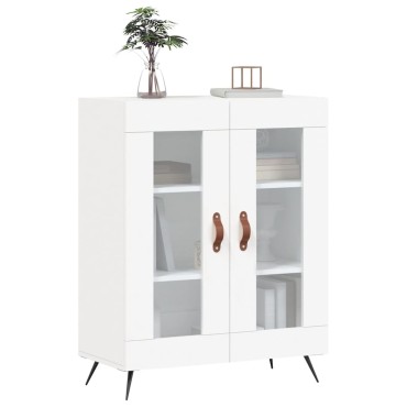 vidaXL Ντουλάπι Λευκό 69,5x34x90cm από Επεξεργασμένο Ξύλο 1 τεμ.