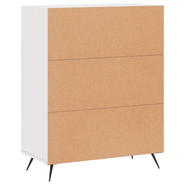 vidaXL Ντουλάπι Λευκό 69,5x34x90cm από Επεξεργασμένο Ξύλο 1 τεμ.