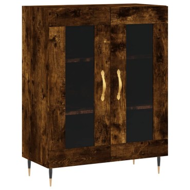 vidaXL Ντουλάπι Καπνιστή Δρυς 69,5x34x90cm Επεξεργασμένο Ξύλο 1 τεμ.