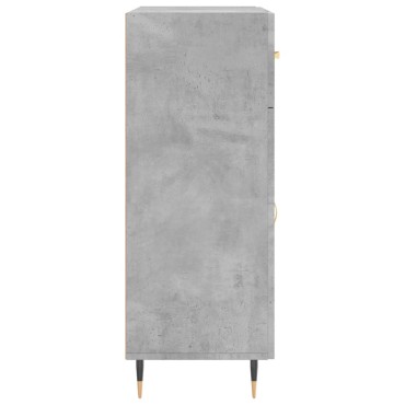 vidaXL Ντουλάπι Γκρι Σκυροδέματος 69,5x34x90cm Επεξεργασμένο Ξύλο 1 τεμ.