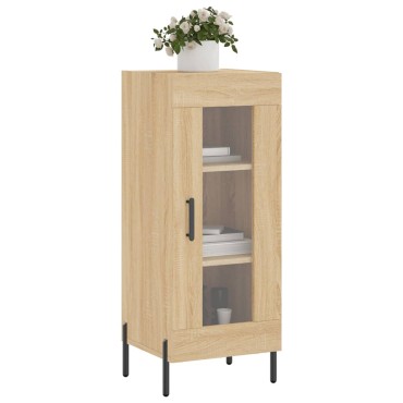 vidaXL Ντουλάπι Sonoma Δρυς 34,5x34x90cm από Επεξεργασμένο Ξύλο 1 τεμ.