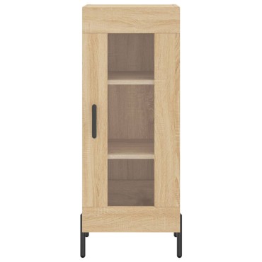 vidaXL Ντουλάπι Sonoma Δρυς 34,5x34x90cm από Επεξεργασμένο Ξύλο 1 τεμ.