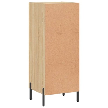vidaXL Ντουλάπι Sonoma Δρυς 34,5x34x90cm από Επεξεργασμένο Ξύλο 1 τεμ.
