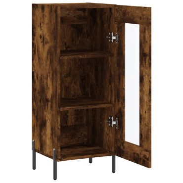 vidaXL Ντουλάπι Καπνιστή Δρυς 34,5x34x90cm Επεξεργασμένο Ξύλο 1 τεμ.