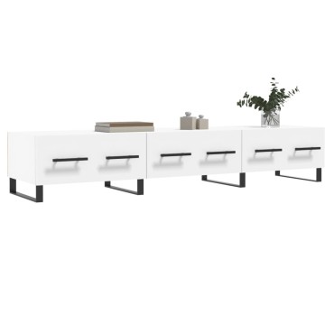 vidaXL Έπιπλο Τηλεόρασης Λευκό 150x36x30cm από Επεξεργασμένο Ξύλο