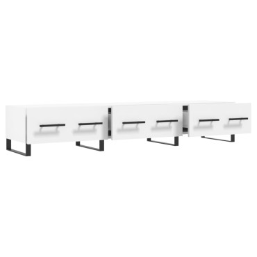 vidaXL Έπιπλο Τηλεόρασης Λευκό 150x36x30cm από Επεξεργασμένο Ξύλο