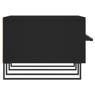 vidaXL Έπιπλο Τηλεόρασης Μαύρο 150x36x30cm από Επεξεργασμένο Ξύλο