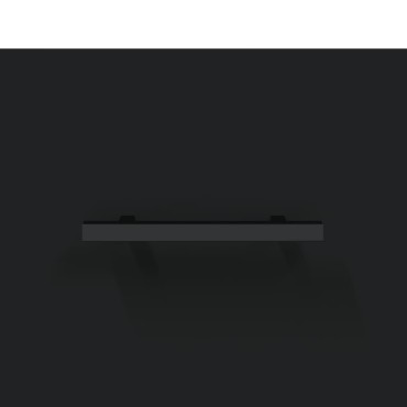 vidaXL Έπιπλο Τηλεόρασης Μαύρο 150x36x30cm από Επεξεργασμένο Ξύλο
