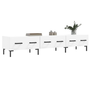 vidaXL Έπιπλο Τηλεόρασης Λευκό 150x36x30cm από Επεξεργασμένο Ξύλο