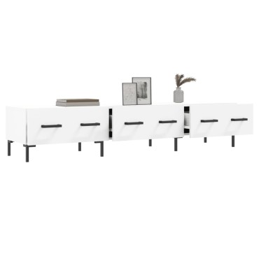 vidaXL Έπιπλο Τηλεόρασης Λευκό 150x36x30cm από Επεξεργασμένο Ξύλο