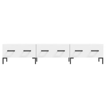vidaXL Έπιπλο Τηλεόρασης Λευκό 150x36x30cm από Επεξεργασμένο Ξύλο