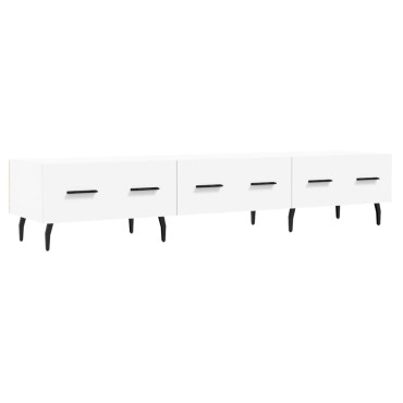 vidaXL Έπιπλο Τηλεόρασης Λευκό 150x36x30cm από Επεξεργασμένο Ξύλο