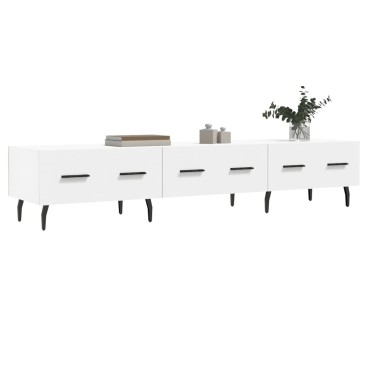 vidaXL Έπιπλο Τηλεόρασης Λευκό 150x36x30cm από Επεξεργασμένο Ξύλο