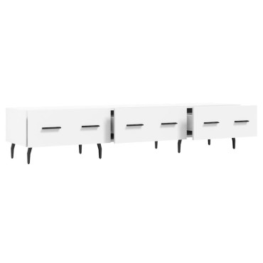 vidaXL Έπιπλο Τηλεόρασης Λευκό 150x36x30cm από Επεξεργασμένο Ξύλο
