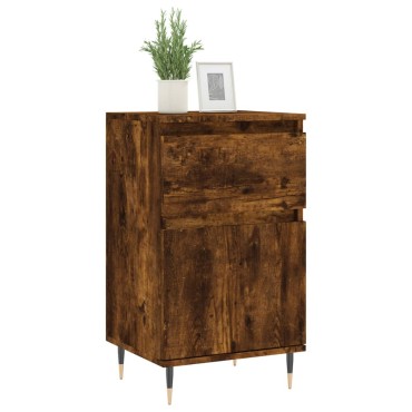 vidaXL Ντουλάπια 2 τεμ. Καπνιστή Δρυς 40x35x70cm από Επεξεργ. Ξύλο