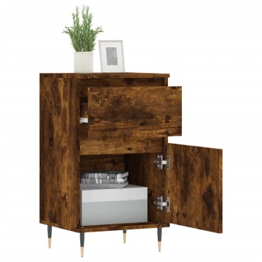 vidaXL Ντουλάπια 2 τεμ. Καπνιστή Δρυς 40x35x70cm από Επεξεργ. Ξύλο