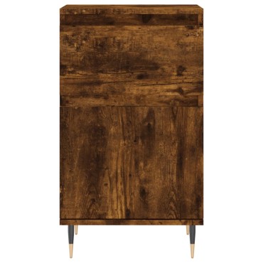 vidaXL Ντουλάπια 2 τεμ. Καπνιστή Δρυς 40x35x70cm από Επεξεργ. Ξύλο