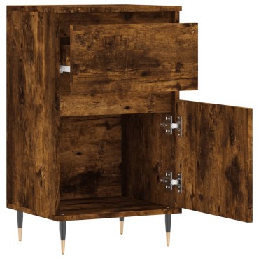 vidaXL Ντουλάπια 2 τεμ. Καπνιστή Δρυς 40x35x70cm από Επεξεργ. Ξύλο
