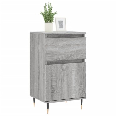 vidaXL Ντουλάπια 2 τεμ. Γκρι Sonoma 40x35x70cm Επεξεργασμένο Ξύλο